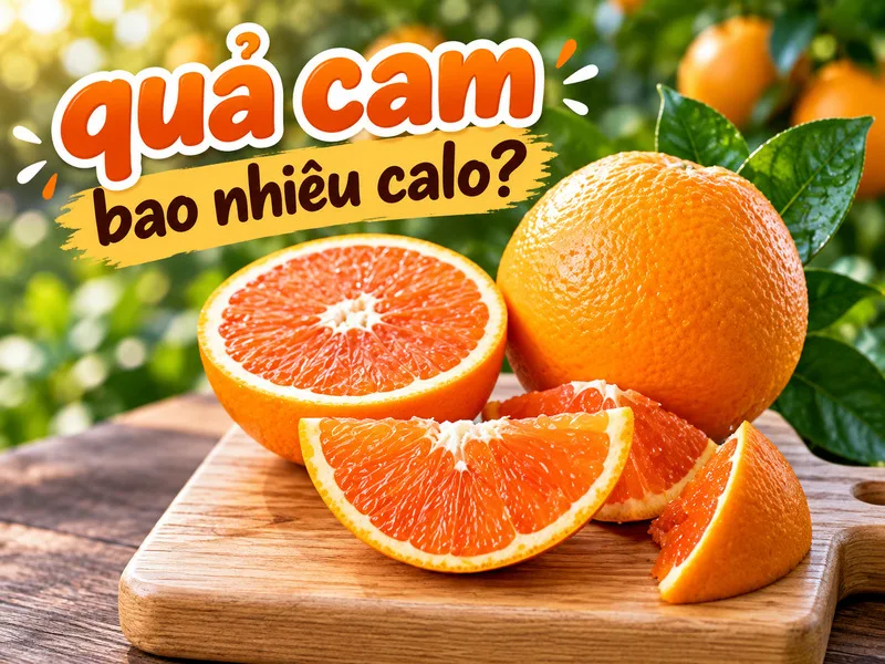 1 quả cam bao nhiêu calo? Cách ăn tốt nhất cho sức khỏe