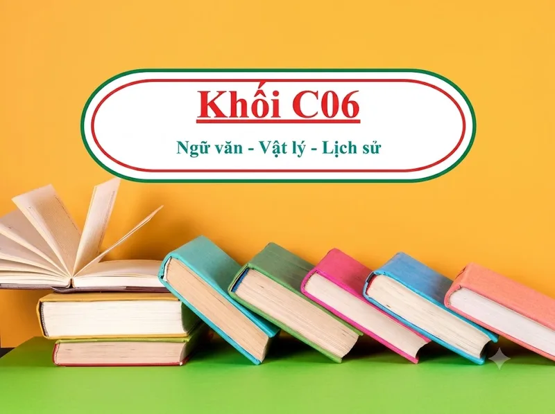 Không phải mọi tổ hợp khối C đều có đủ ba môn Ngữ văn, Lịch sử và Địa lí.