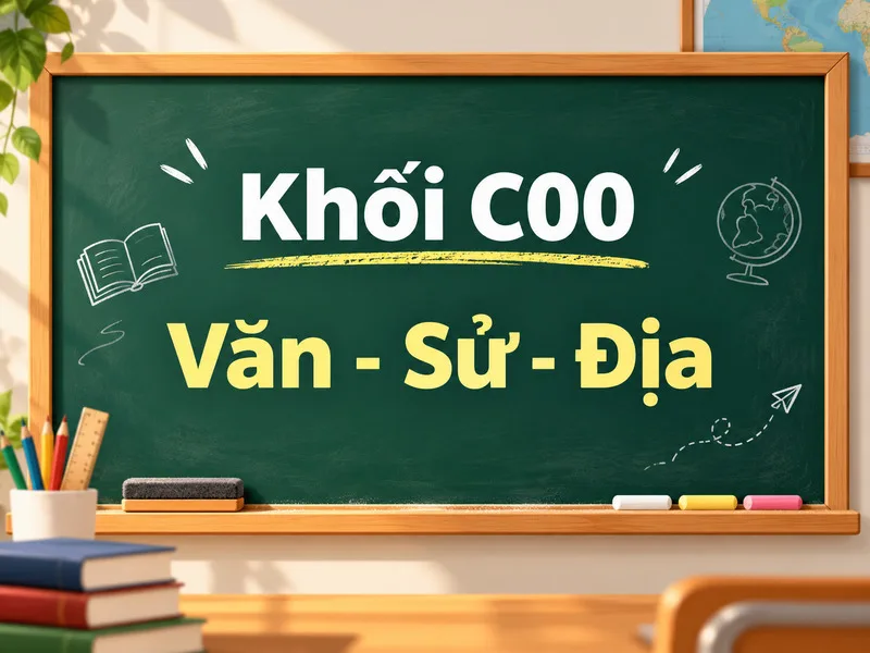 Khối C gồm các môn nào? Giải đáp tổ hợp, ngành học mới nhất