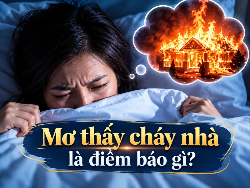Mơ thấy cháy nhà là điềm báo gì còn phụ thuộc vào từng hoàn cảnh